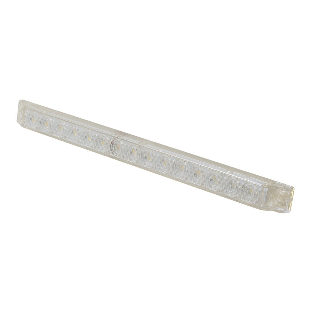 Scandvik 8 LED Light Strip White wGasket 12V 41644P