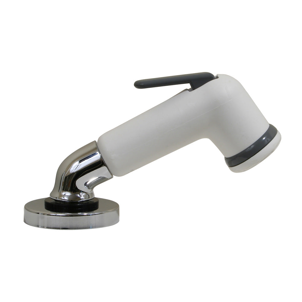 Scandvik Elbow Sprayer Handle Pull Out White w6 Hose 10191P