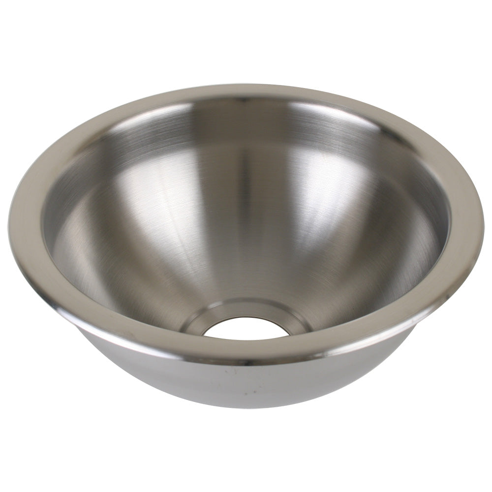 Scandvik SS Basin Sink 115 x 5 Brushed Finish 10202