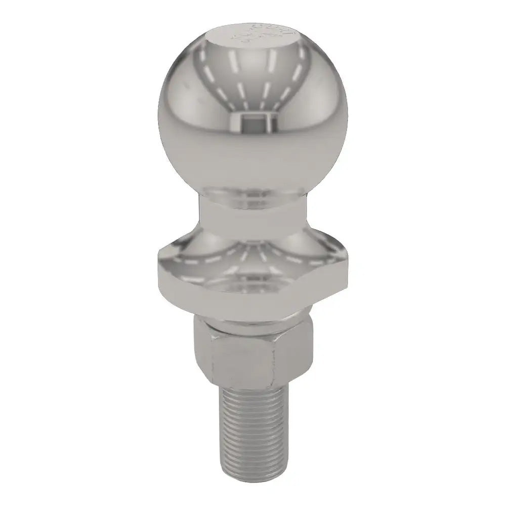 CURT 178 Trailer Ball 34 x 218 Shank 2000 lb Capacity Stainless Steel 40080