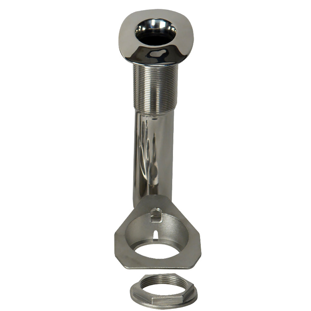 CE Smith 80 Series Screwless Flush Mount Rod Holder 15 Degree Stainless Steel Cast Bottom Black Liner 53687C