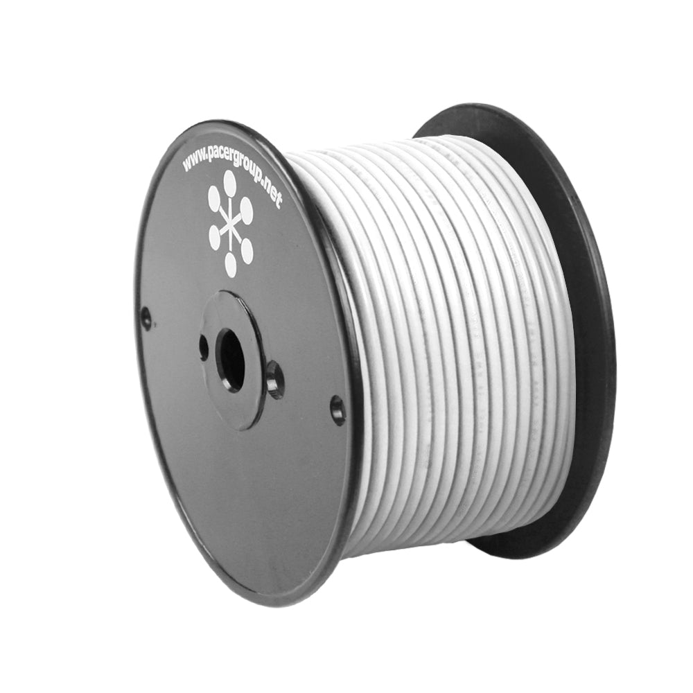 Pacer White 10 AWG Primary Wire 20 WUL10WH20
