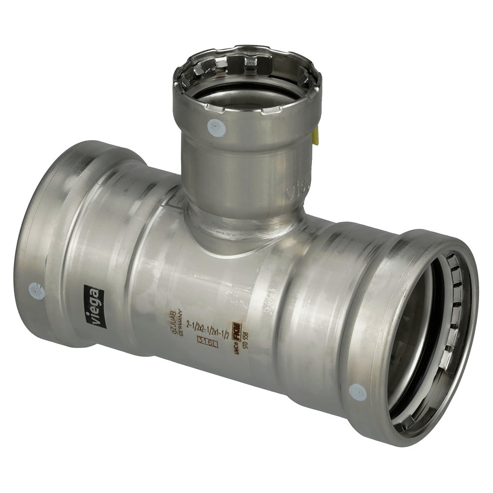 Viega MegaPress 316 FKM Tee 3 x 3 x 2 98460