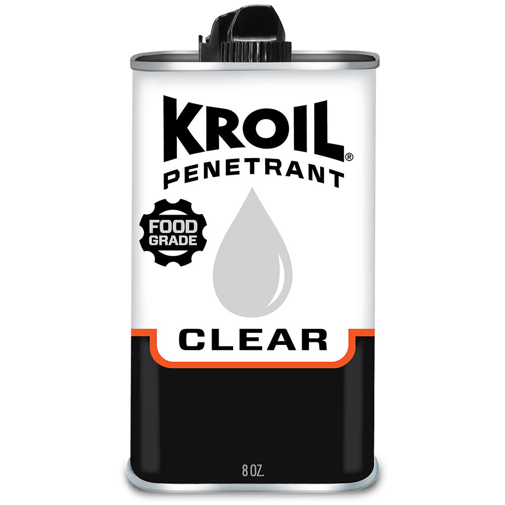 Kroil Clear Food Grade Penetrating Oil Drip 8oz Can CKL081