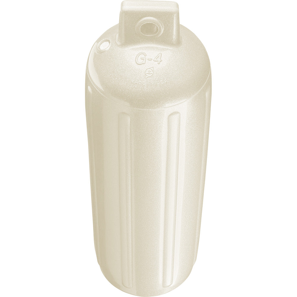 Polyform G4 Twin Eye Fender 65 x 22 Metallic White G4 METALLIC WHITE