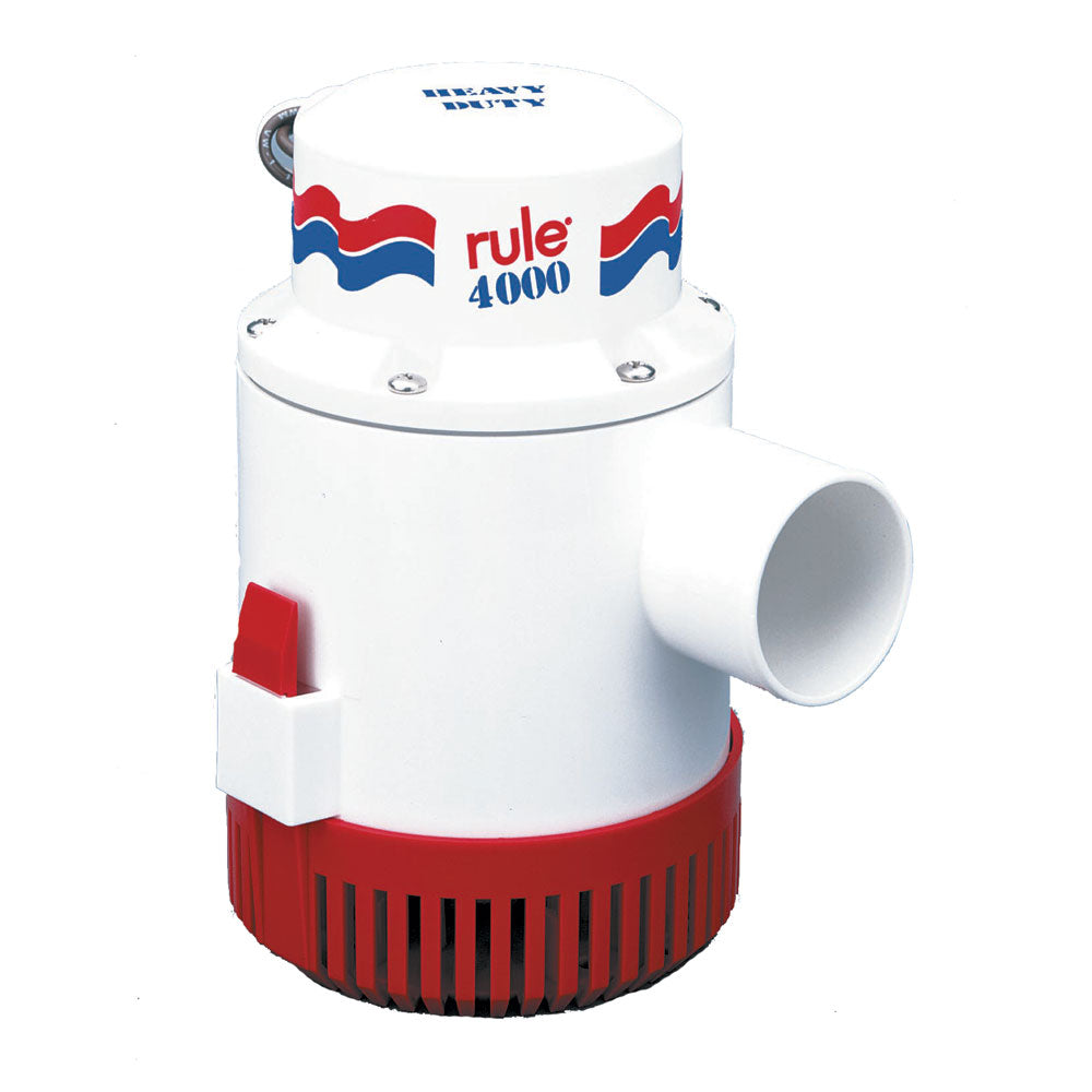 Rule 4000 NonAutomatic Bilge Pump 12V 56D