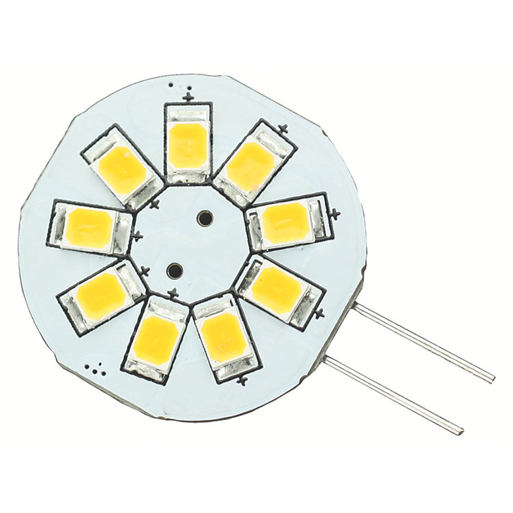 Lunasea G4 8 LED Side Pin Light Bulb 12VAC or 1030VDC12W123 Lumens Warm White LLB216W2100
