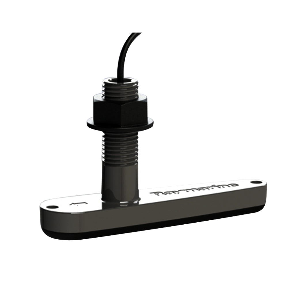 Raymarine CPT110 Plastic ThruHull Transducer wCHIRP DownVision fCP100 Sonar Module A80277