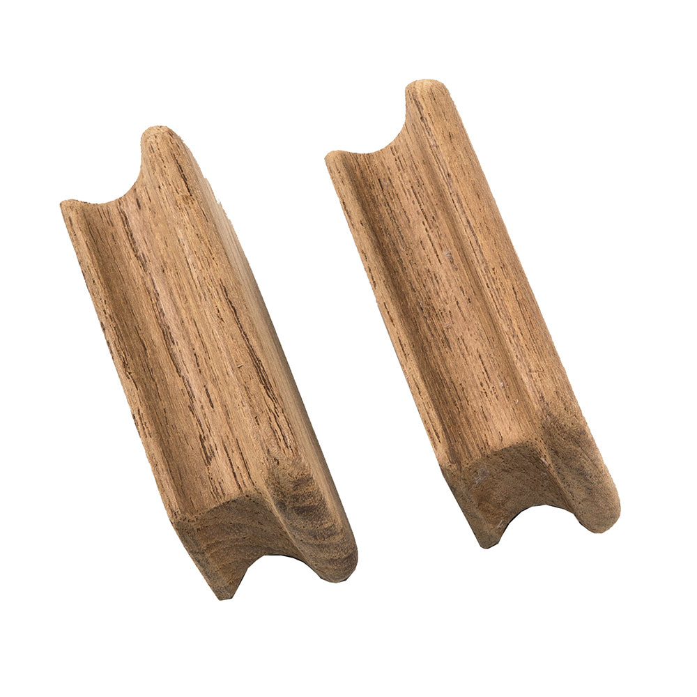 Whitecap Teak Rectangular Drawer Knob 234L 2 Pack 60131A