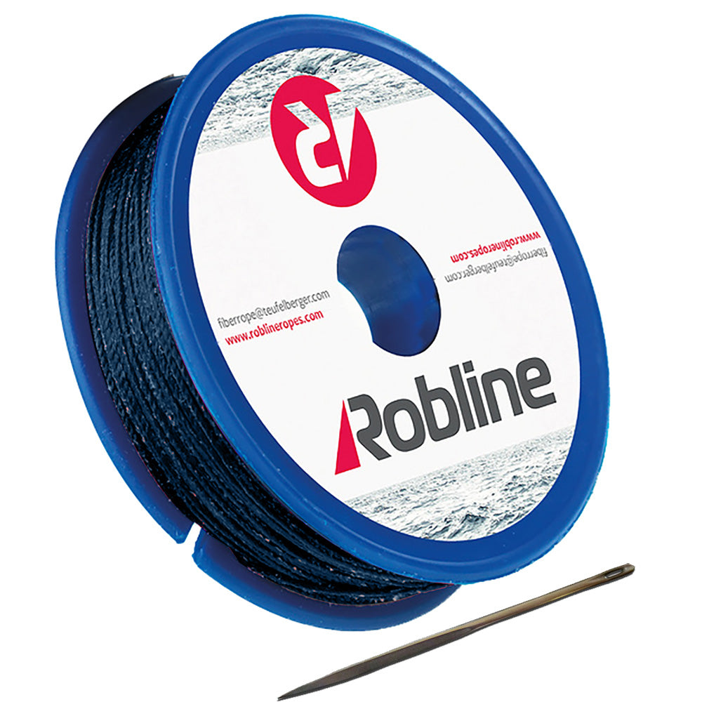 Robline Waxed Whipping Twine Kit 08mm x 40M Dark Navy Blue TYKITBLU