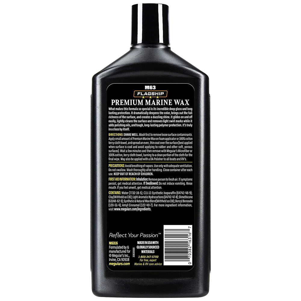 Meguiars Flagship Premium Marine Wax 16oz M6316