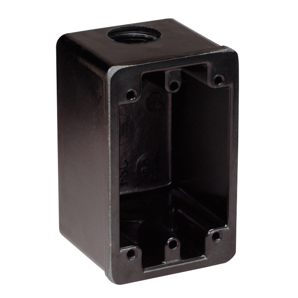 Marinco FS Box Black f15A 20A 30A Receptacles 6080