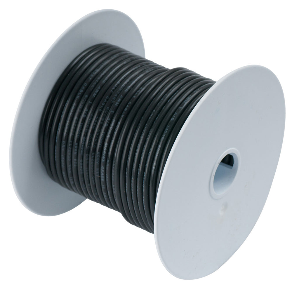 Ancor Black 12 AWG Tinned Copper Wire 250 106025