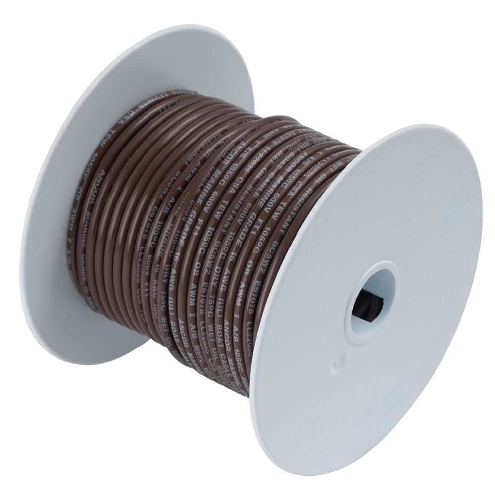 Ancor Brown 12 AWG Tinned Copper Wire 100 106210