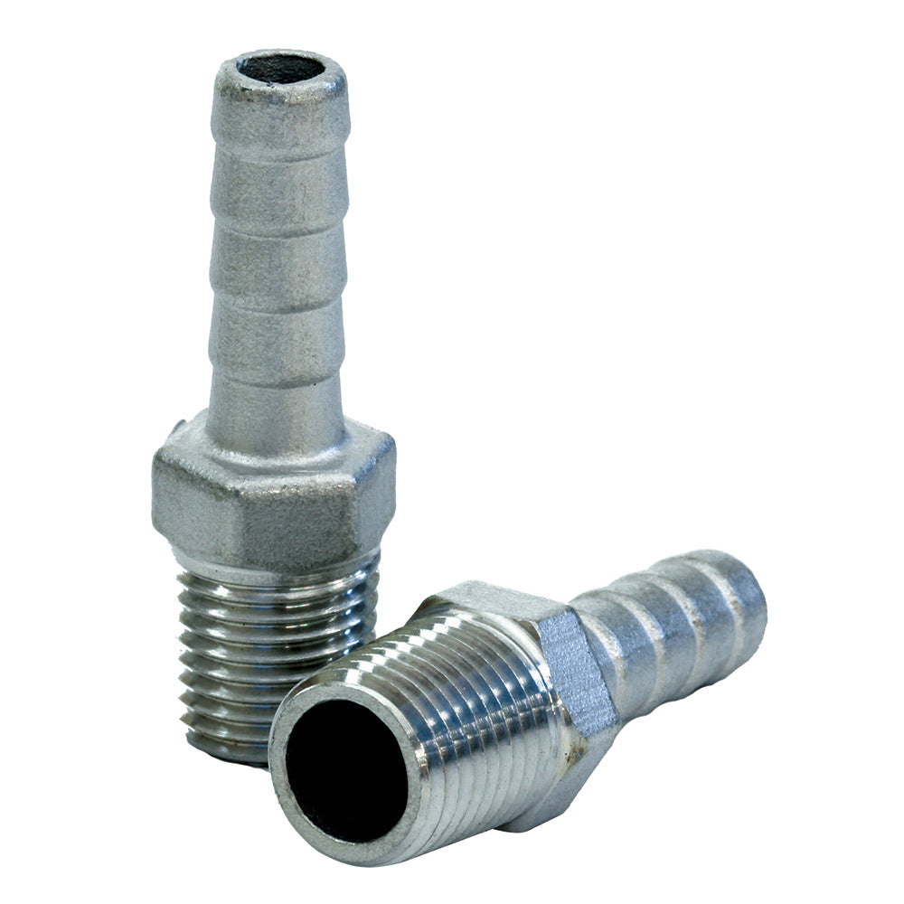 Tigress Stainless Steel Pipe to Hose Adapter 14 IPS 77910