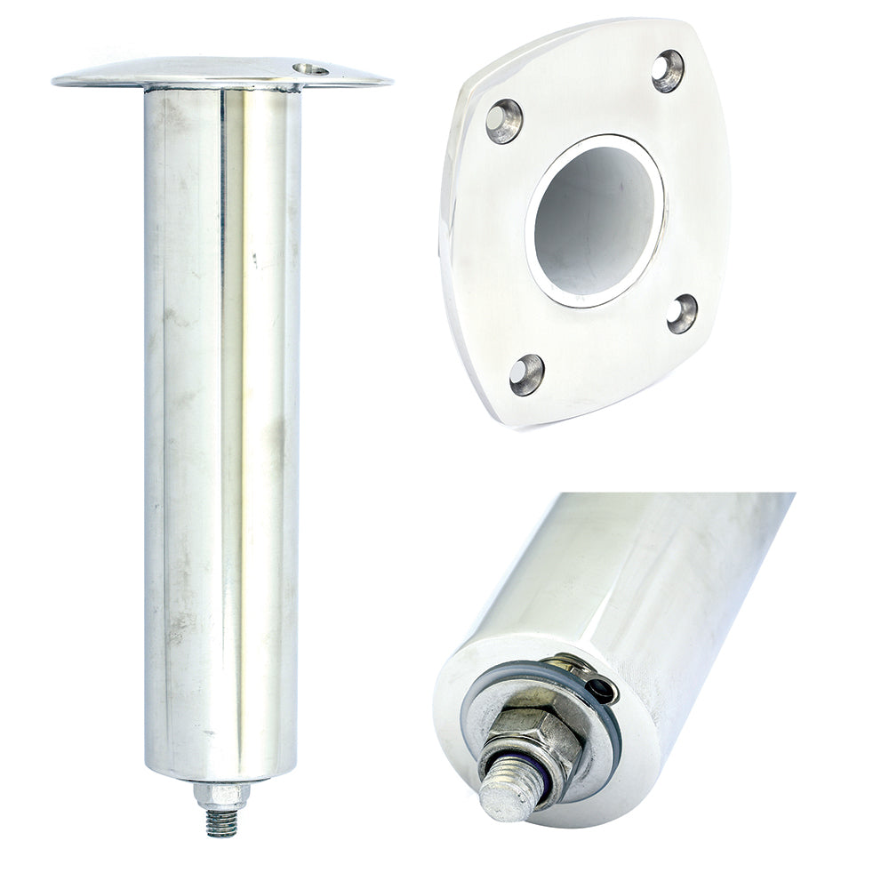 Tigress 4 Hole Extra Long Swivel Rectangular Head Rod Holder 0 Degree 1212 88522XL