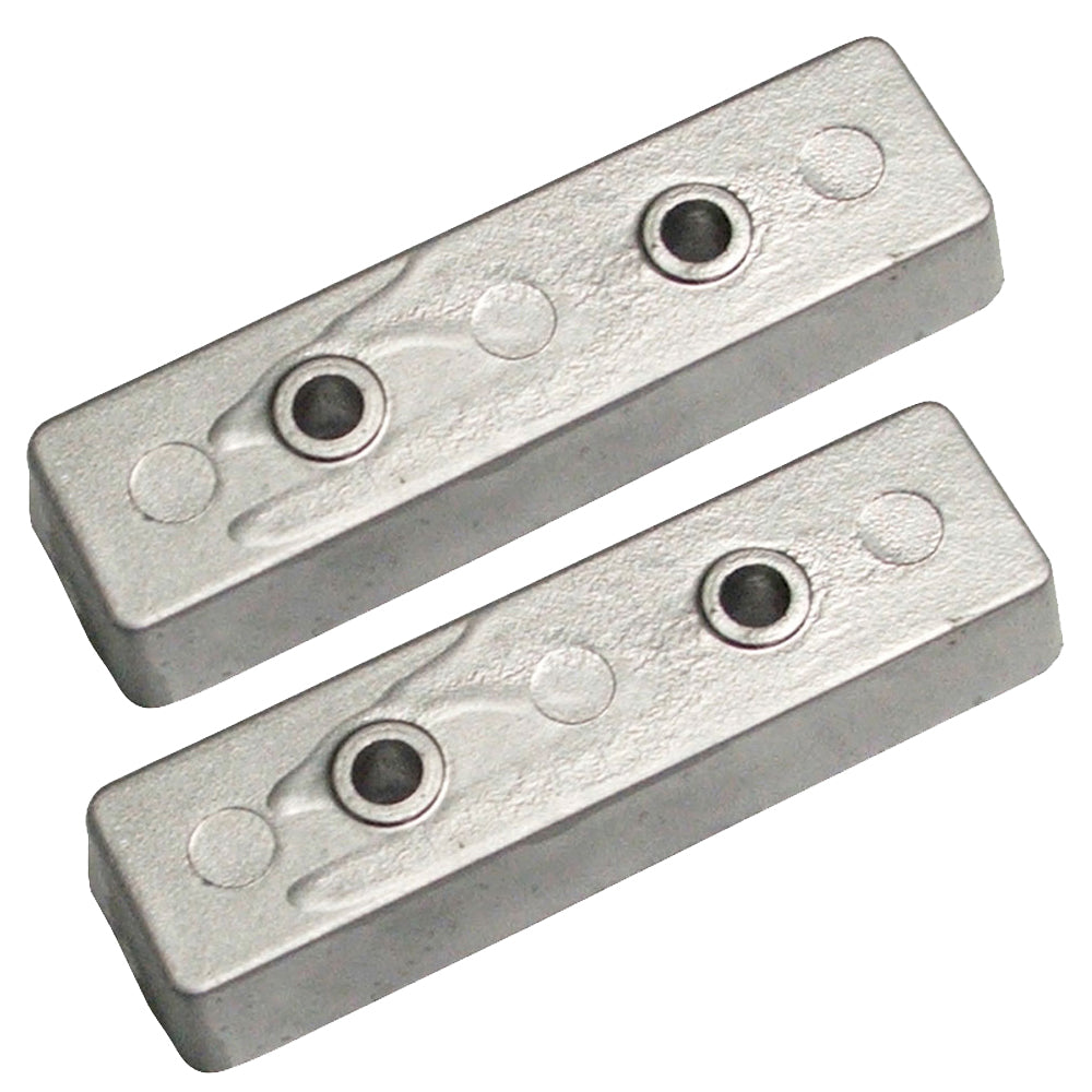Tecnoseal TECBNT Bennett Trim Tab Anode Zinc Pair TECBNT