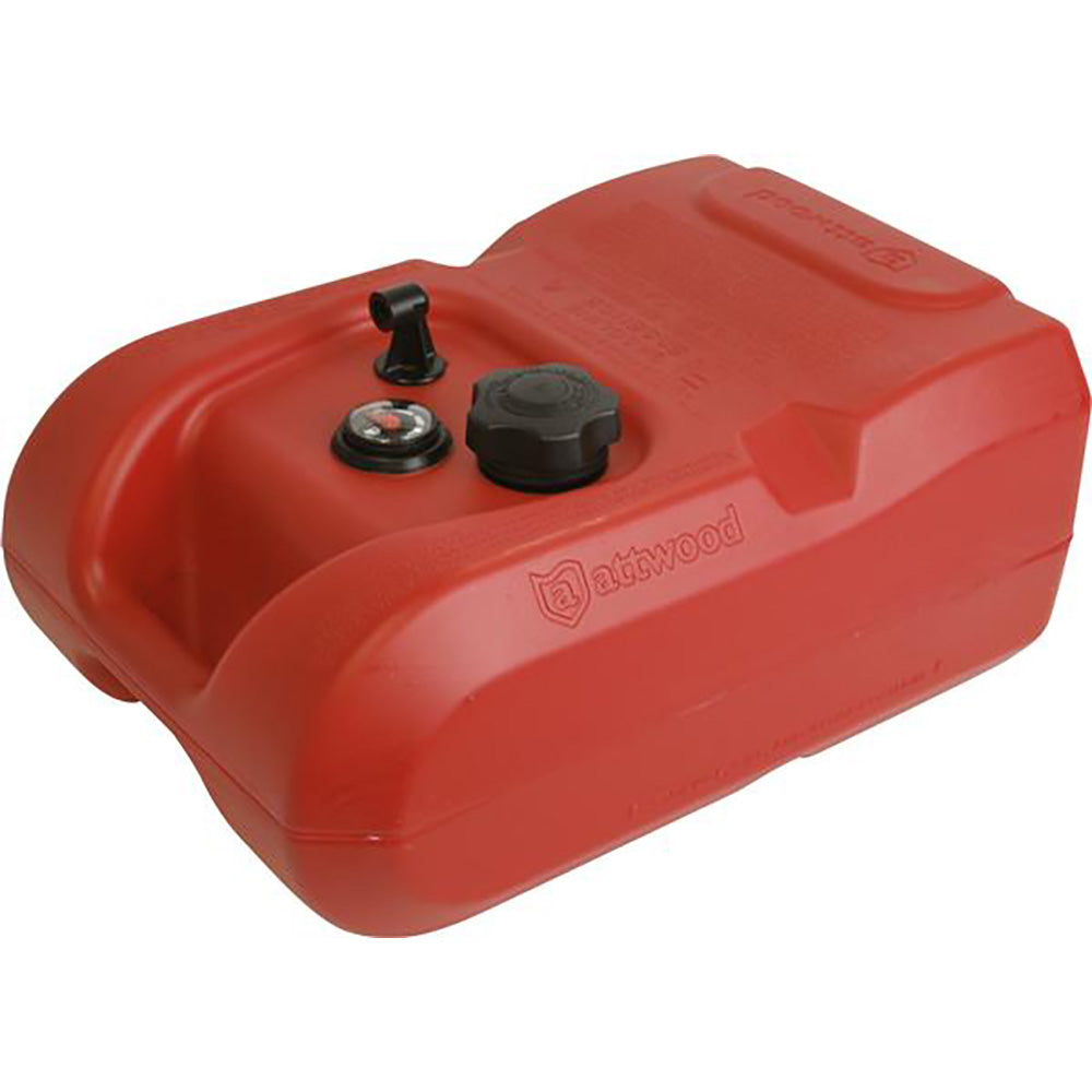Attwood Portable Fuel Tank 6 Gallon wGauge 8806LPG2