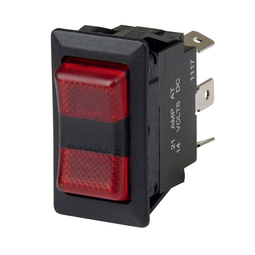 BEP SPDT Rocker Switch 2LEDs 12V24V ONOFFON 1001715