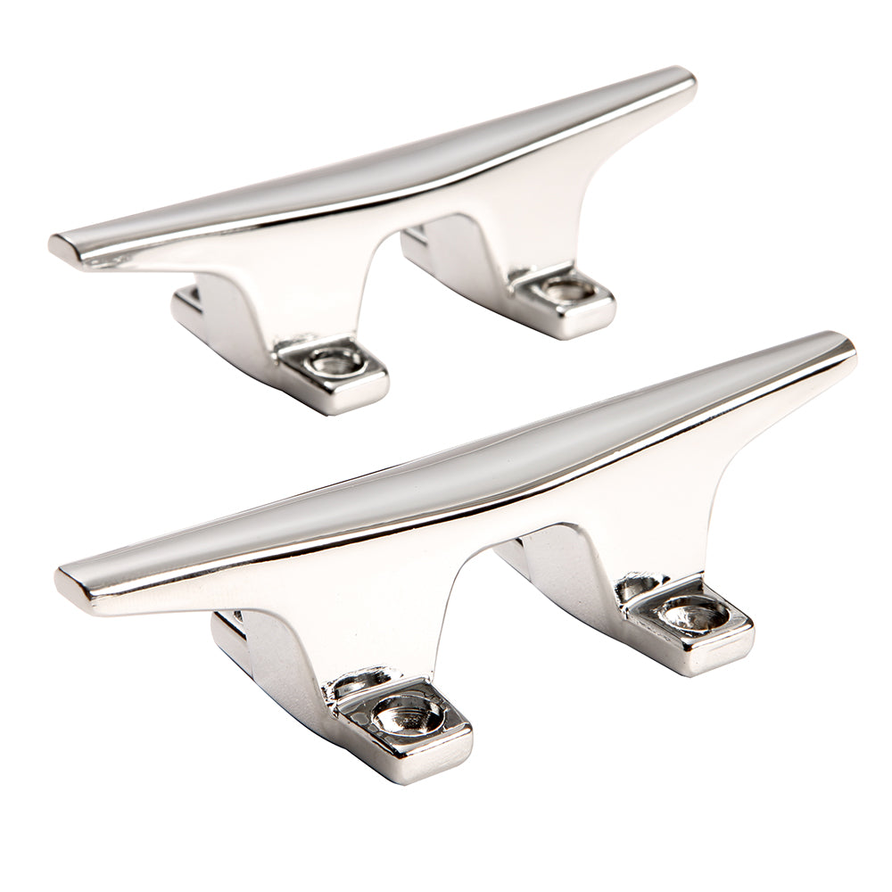 Attwood ZAMAK Chrome Plated Zinc Cleats Pair 412 62446