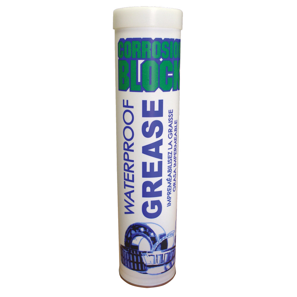 Corrosion Block High Performance Waterproof Grease 14oz Cartridge NonHazmat NonFlammable NonToxic 25014