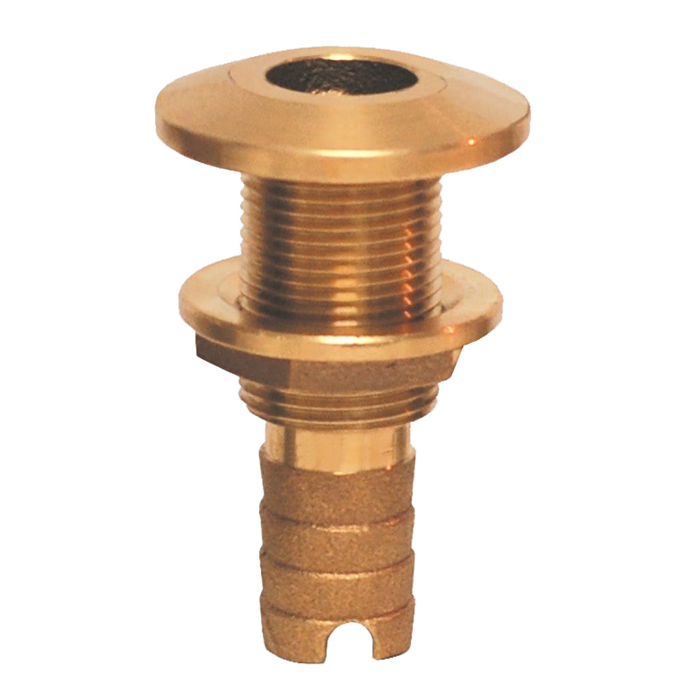 GROCO Bronze Hose Barb ThruHull Fitting 12 HTH500