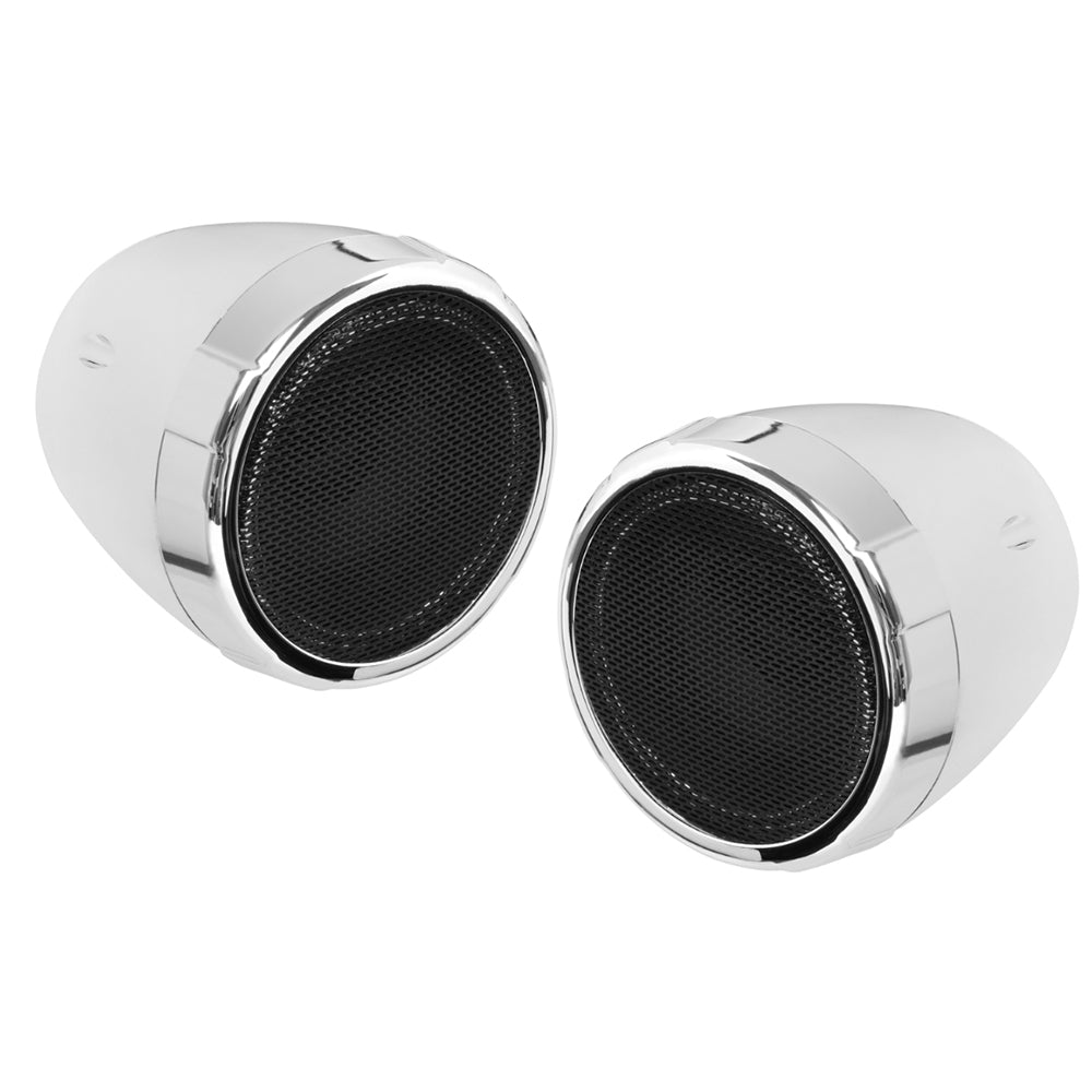 Boss Audio 3 MCBK425BA Motorcycle Speaker System Chrome 600W MC425BA