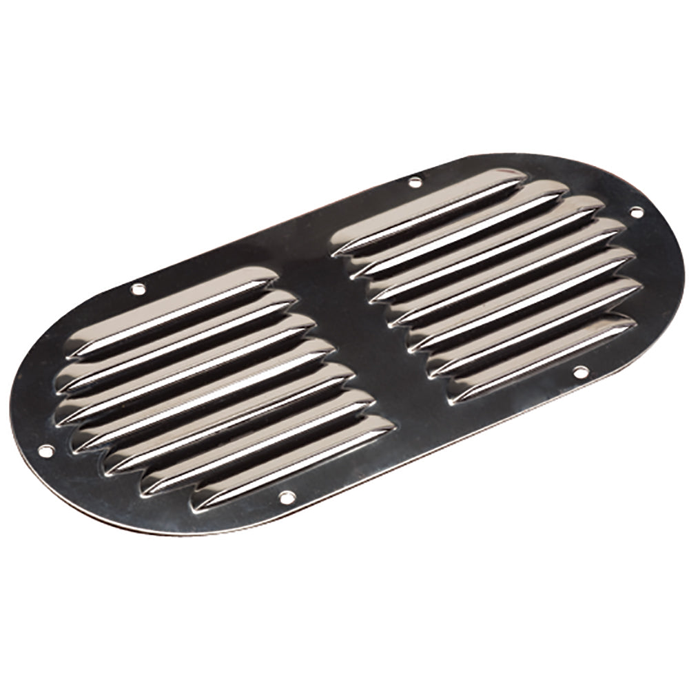 SeaDog Stainless Steel Louvered Vent Oval 918 x 458 3314051