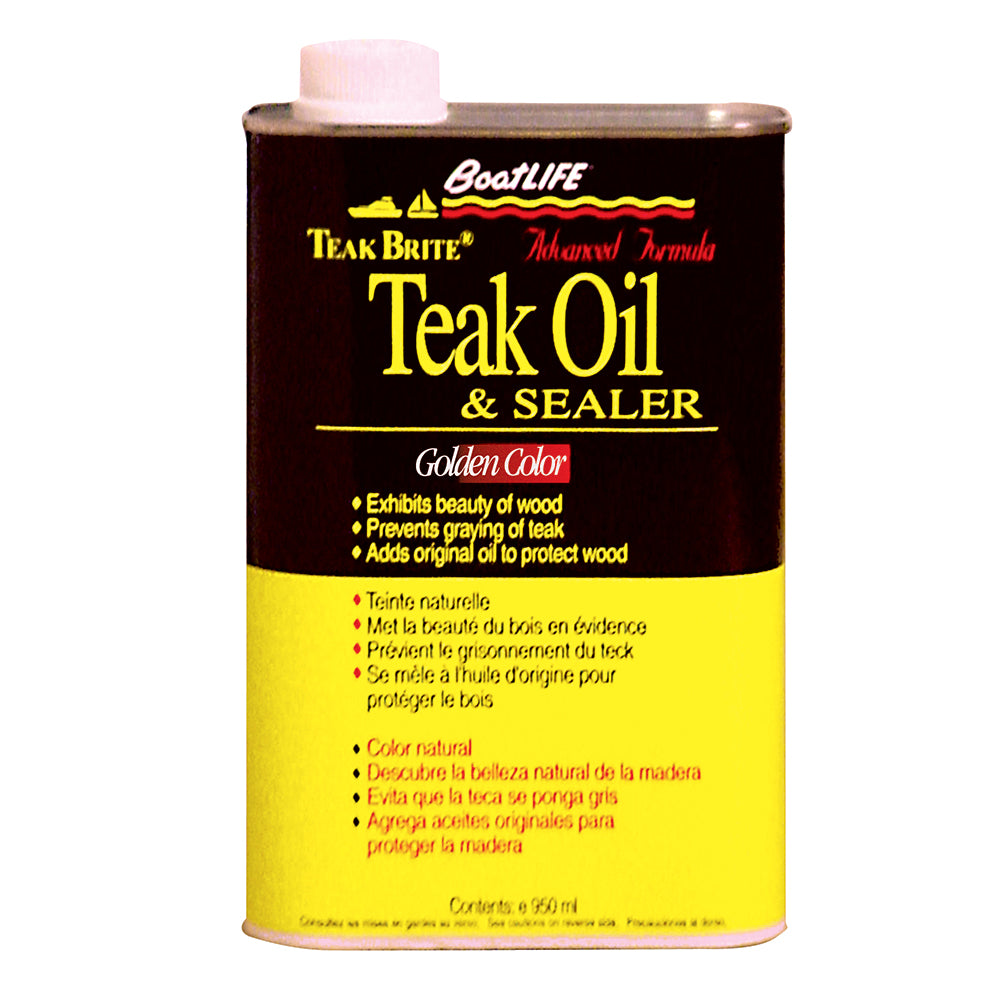 BoatLIFE Teak Brite Advanced Formula Teak Oil 32oz 1188