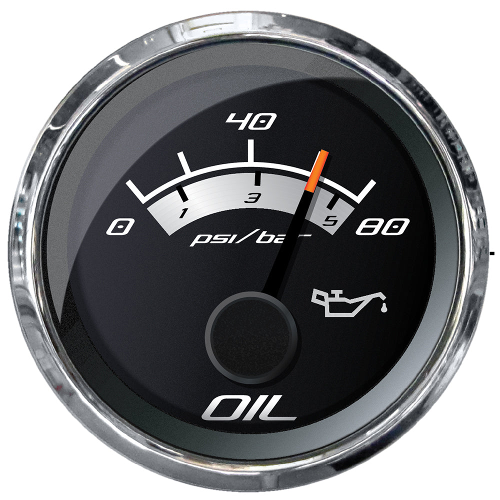 Faria Platinum 2 Oil Pressure Gauge 80 PSI 22024