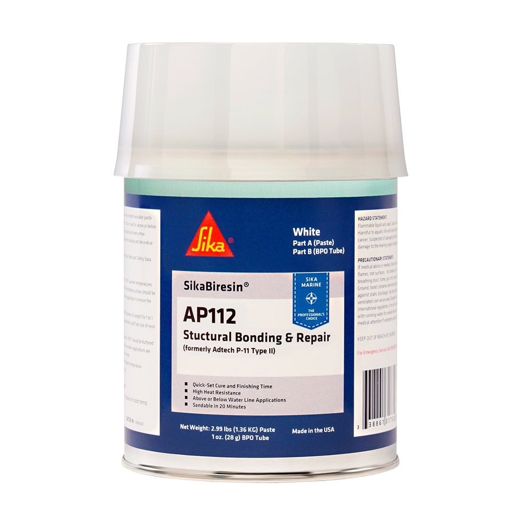 Sika SikaBiresin AP112 BPO Cream Hardener White Quart 611395