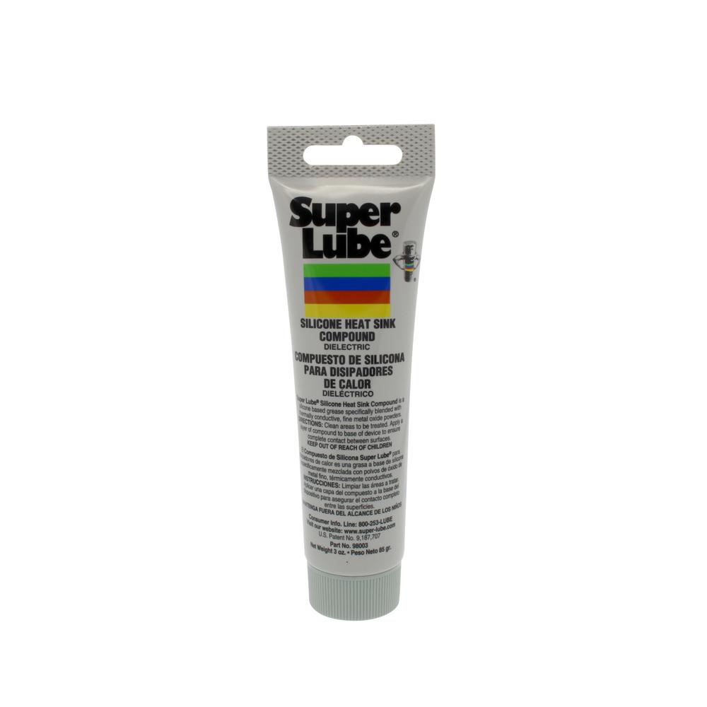Super Lube Silicone Heat Sink Compound 3oz Tube 98003
