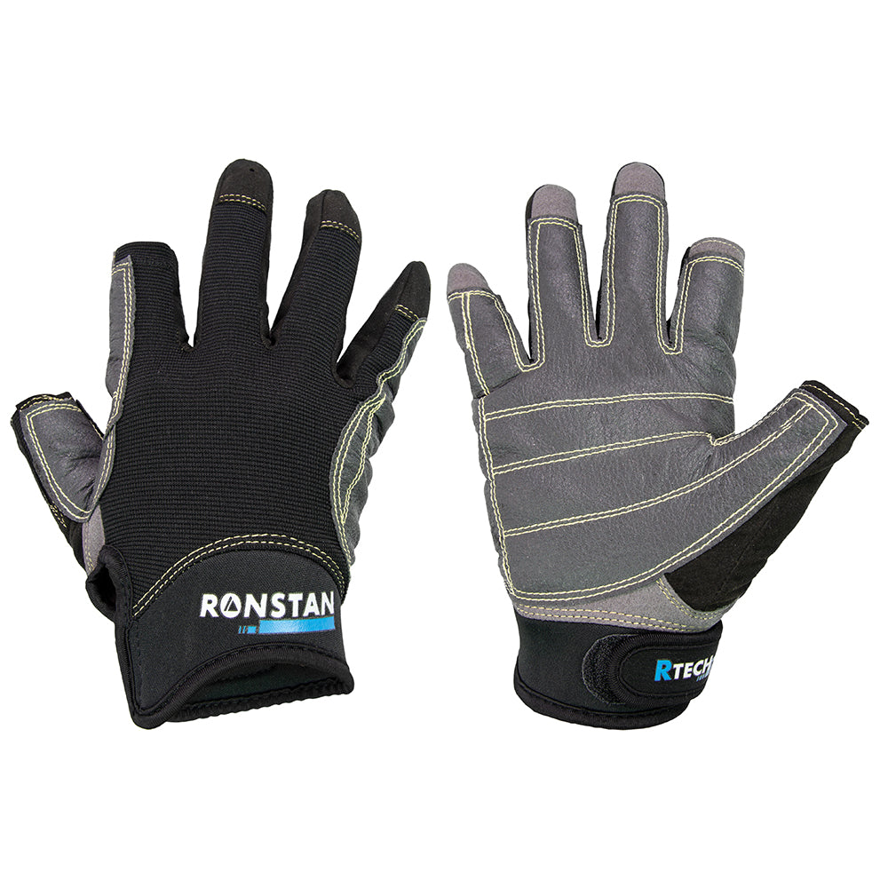 Ronstan Sticky Race Gloves 3Finger Black XS CL740XS