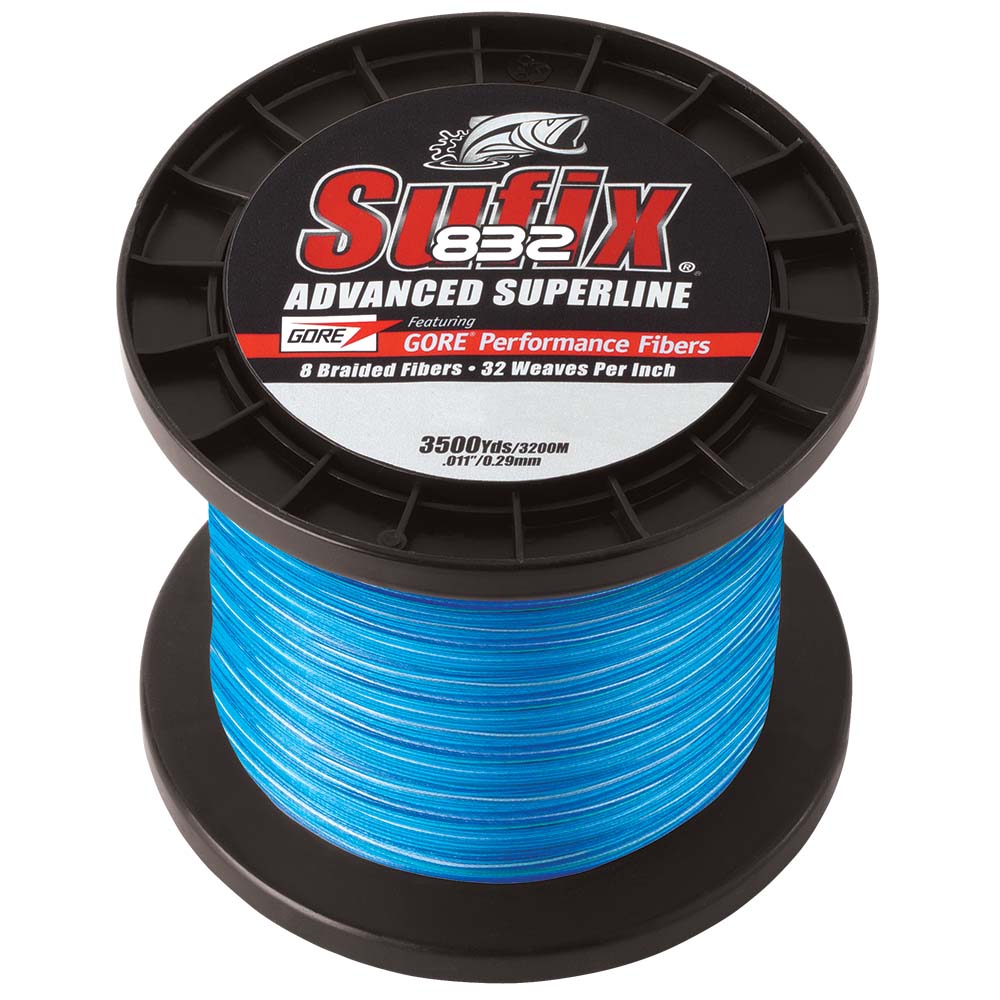 Sufix 832 Advanced Superline Braid 30lb Coastal Camo 3500 yds 660430CC