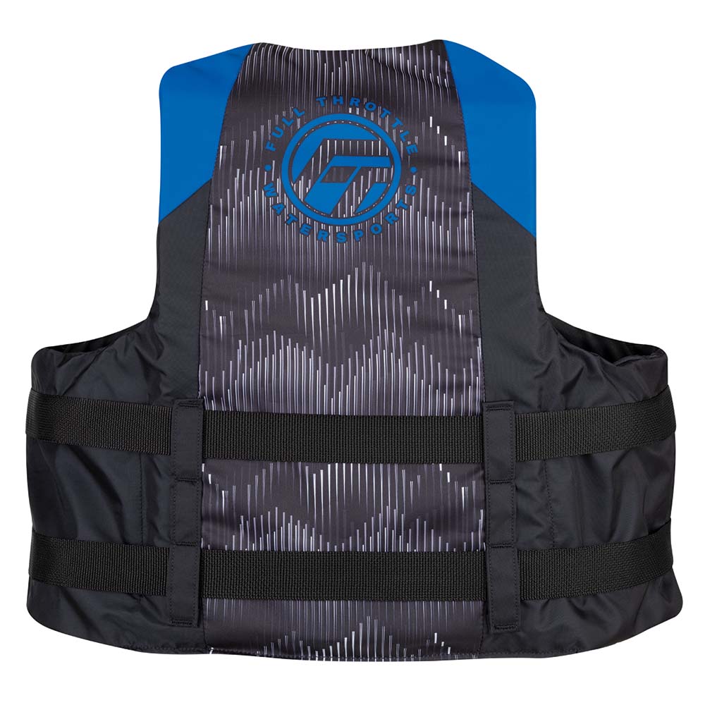 Full Throttle Adult Nylon Life Jacket SM BlueBlack 11220050003022