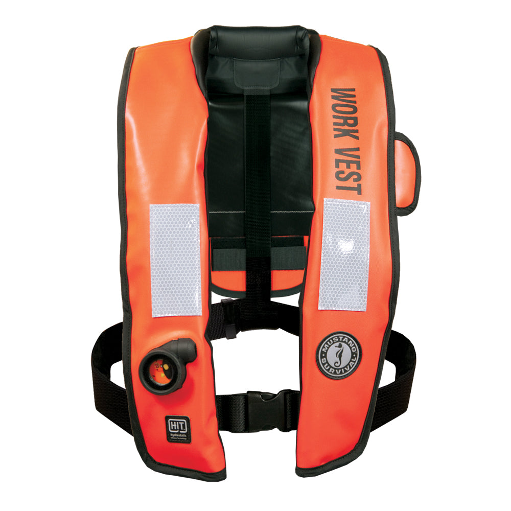 Mustang HIT Inflatable Work Vest Orange AutomaticManual MD31880220202