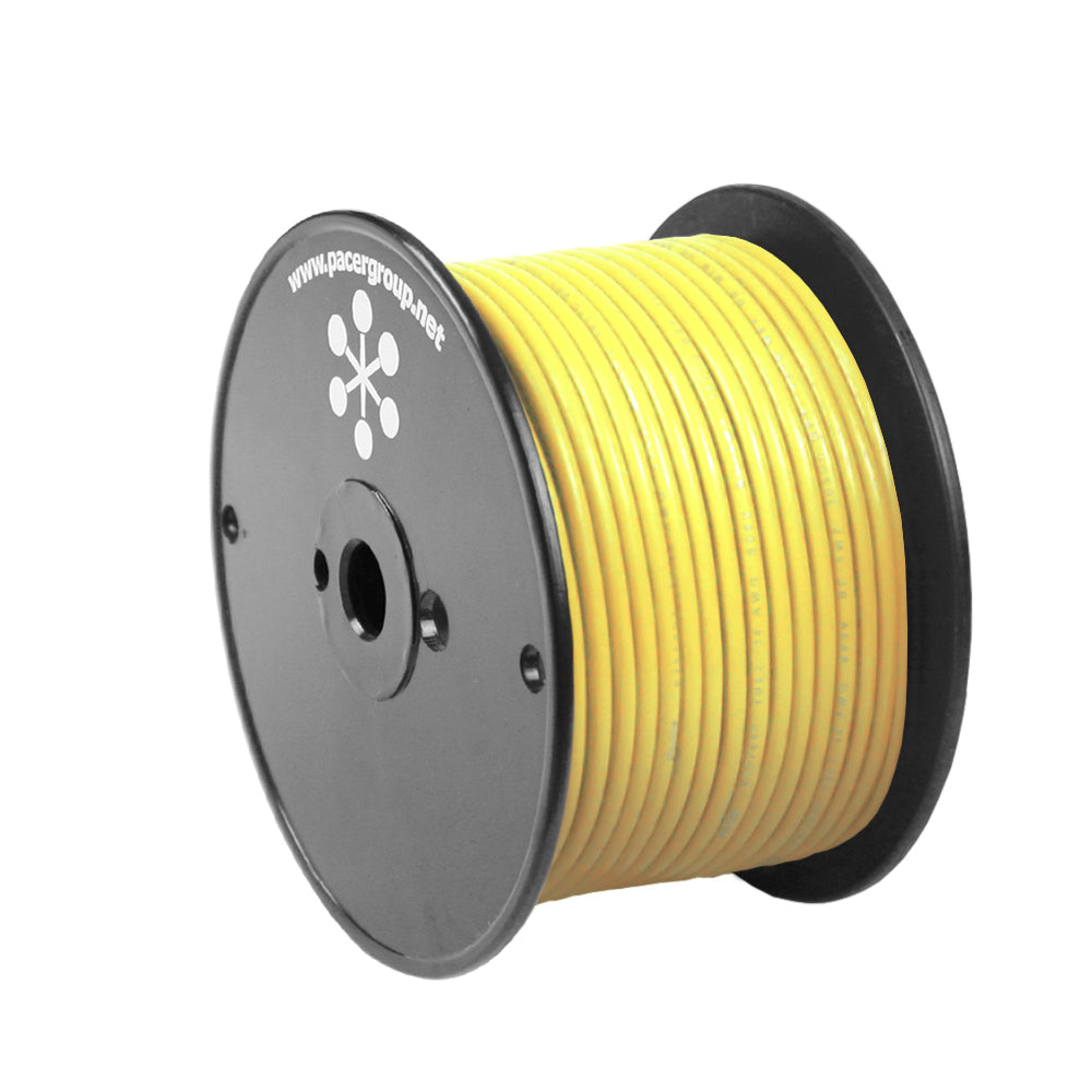 Pacer Yellow 12 AWG Primary Wire 100 WUL12YL100