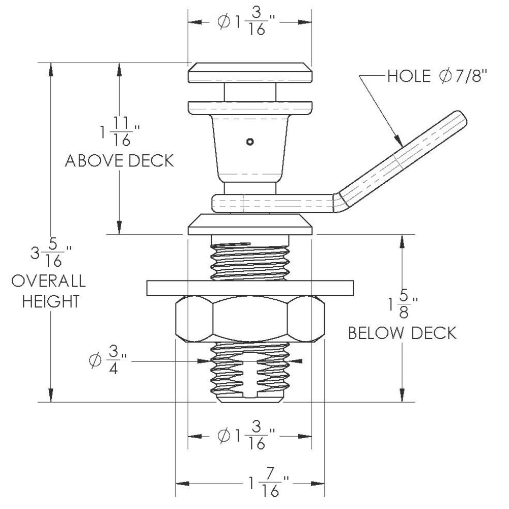 TACO Quick Release Fender Lock Kit F1602001