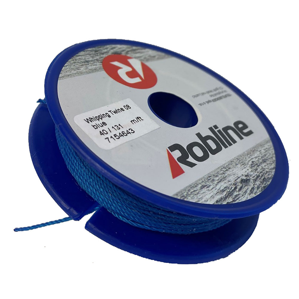 Robline Waxed Whipping Twine 08mm x 40M Blue TYN08BLUSP
