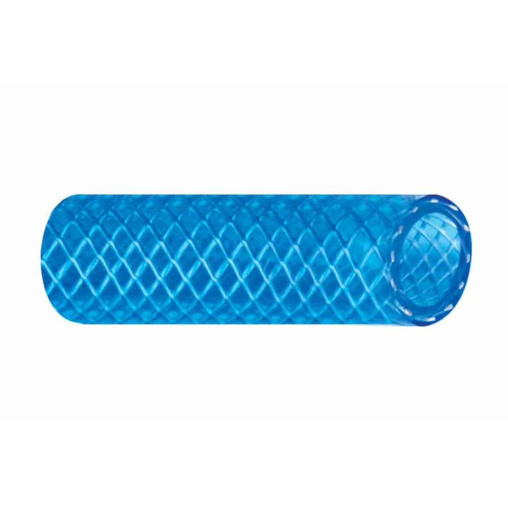 Trident Marine 58 Reinforced PVC FDA Cold Water Feed Line Hose Drinking Water Safe Translucent Blue Sold by the Foot