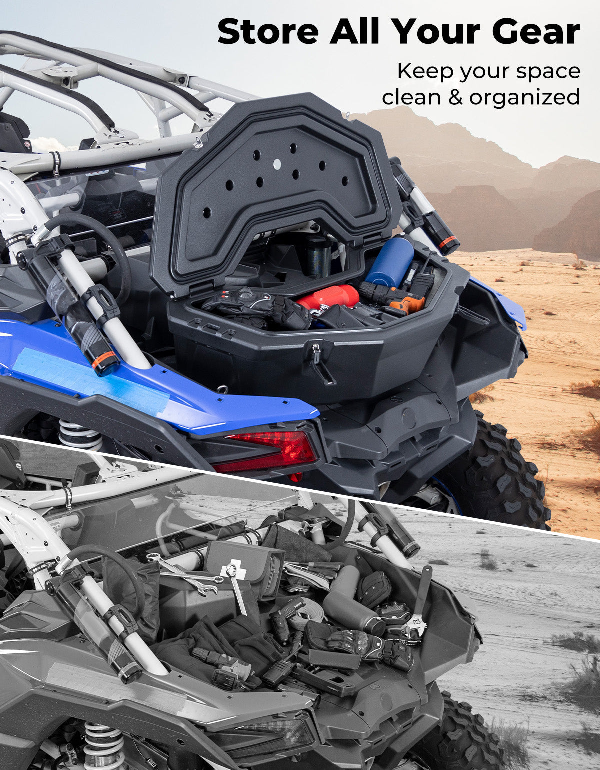 30L Rear Storage Box for Can-am X3/MAX, Commander