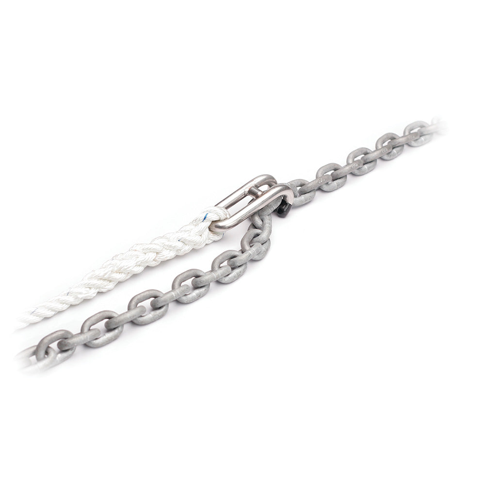 C Sherman Johnson Captain Hook Chain Snubber Large Snubber Hook f38  12 Chain w15 of 58 3 Strand Nylon 46475