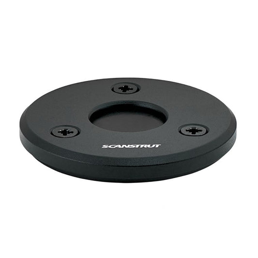 Scanstrut Black Anodized Aluminum LowProfile Cable Seal fCables 914mm  Connectors Up to 21mm DSLP21BBLK