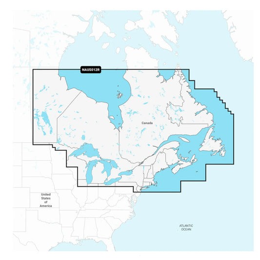 Navionics NAUS012R  Canada East  Great Lakes  Navionics 010C146630