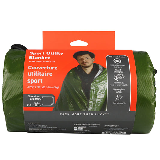 SOL Survive Outdoor Longer Sport Utility Blanket 01401198