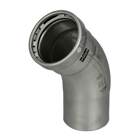Viega MegaPress 316 FKM 212 45 Degree Street Elbow 98495
