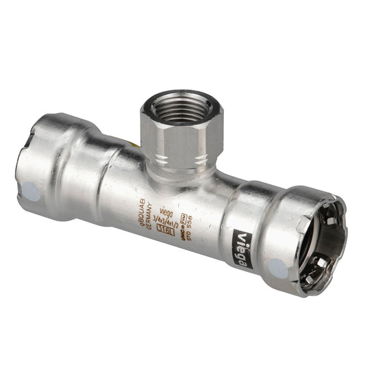 Viega MegaPress 316 FKM Tee wFPT  112 x 112 x 34 FPT 91885