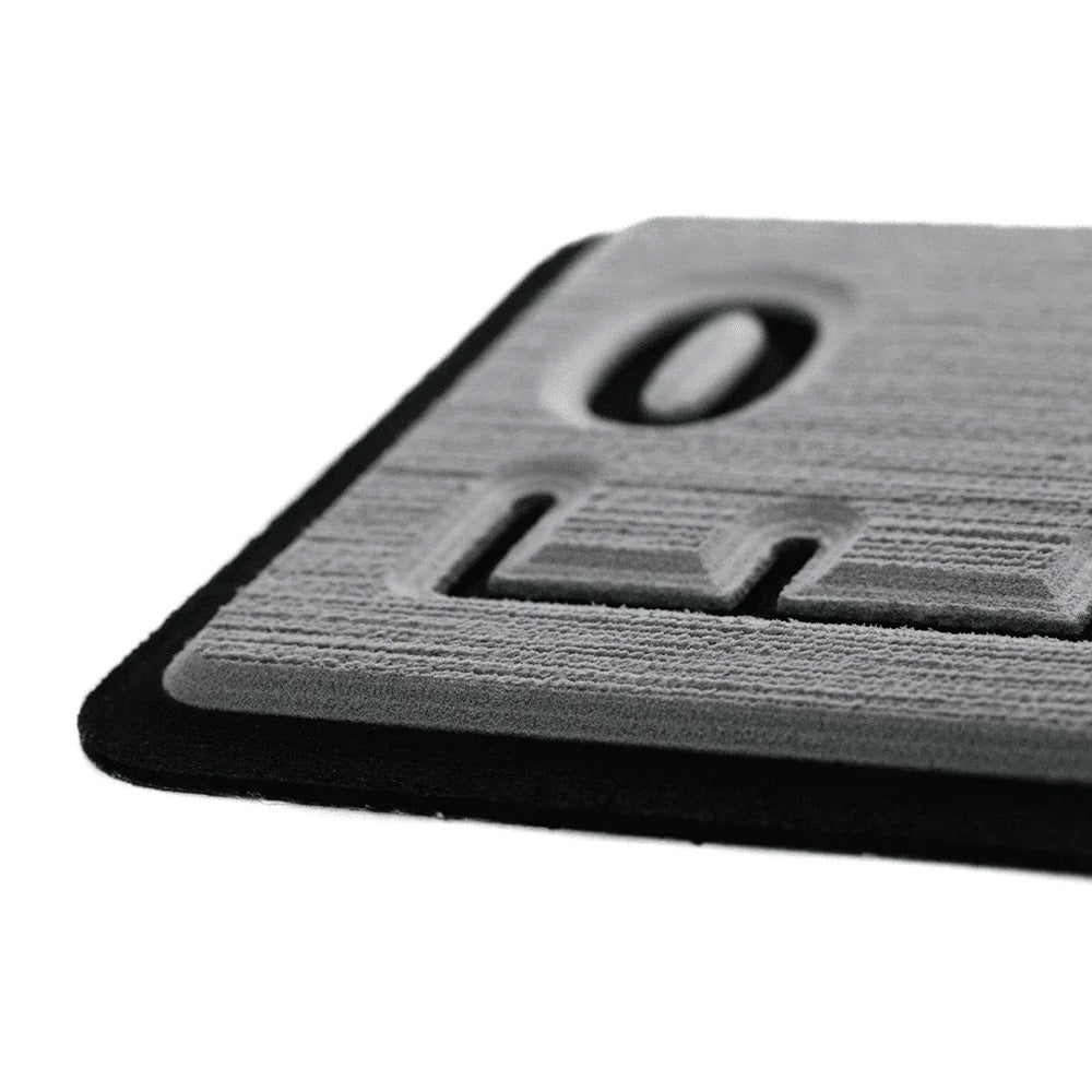 SeaDek 36 Routed Ruler  6mm  Brushed Texture  Storm GreyBimini Blue 5358318363