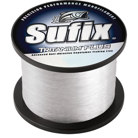 Sufix Tritanum Plus  25lb  Clear  535 yds 696125