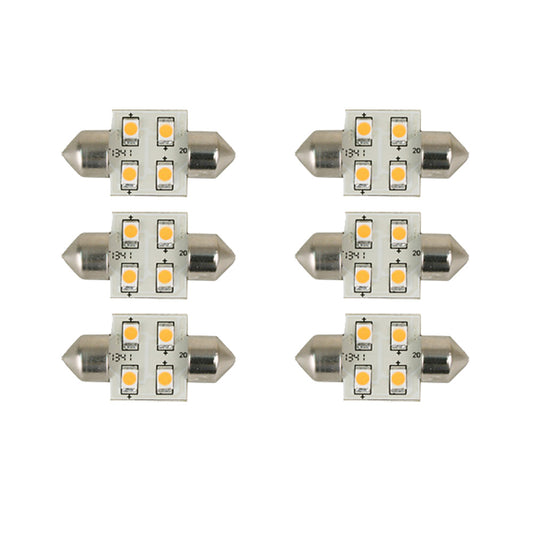 Scandvik 41161 Bulb Cool White 6Pack 41161